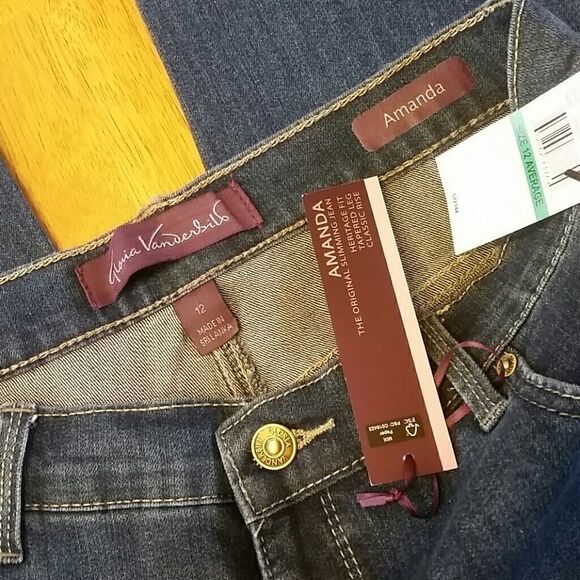 𝅺gloria VANDERBILT AMANDA JEANS - Picture 3 of 8